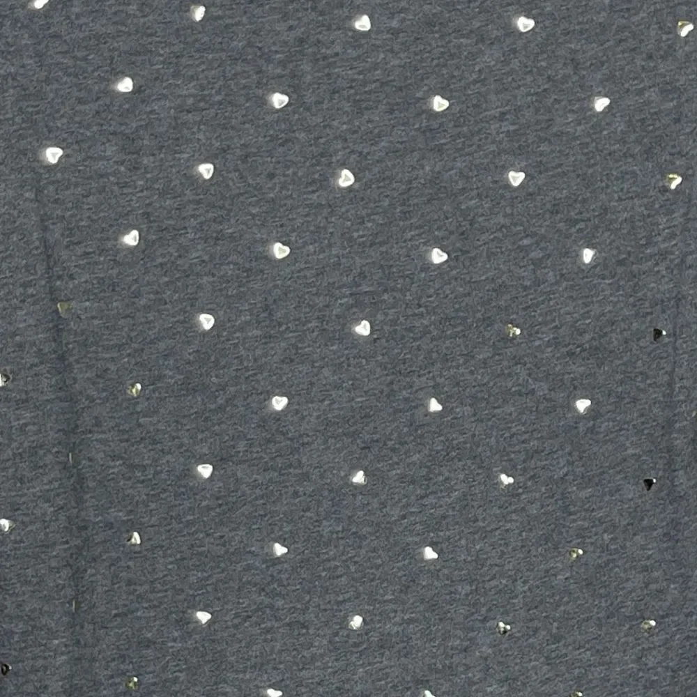 GAP Kids‎ Shirt With Hearts Gray
